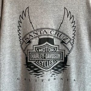 Santa Cruz Harley Davidson Pocket Tee XL